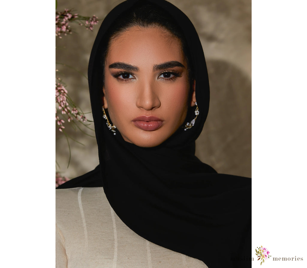 ONYX Satin Modal Hijab Muslim Memories