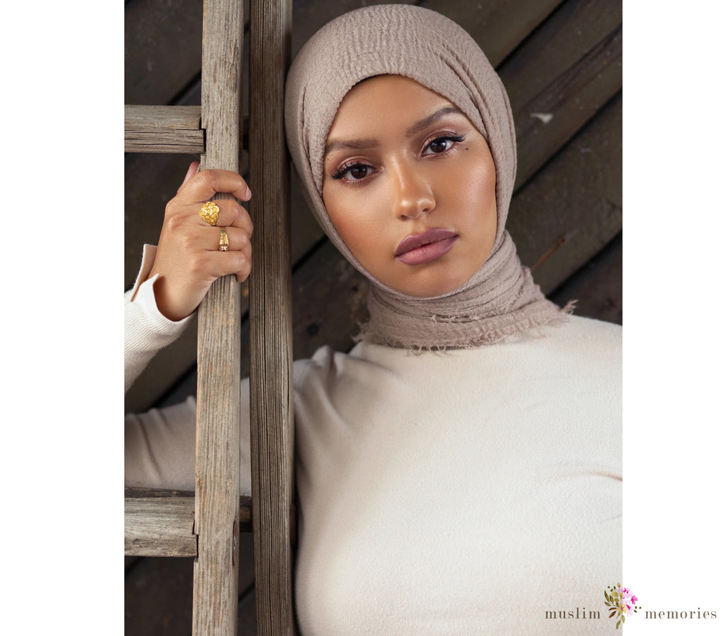 LOTUS Premium Cotton Hijab Muslim Memories