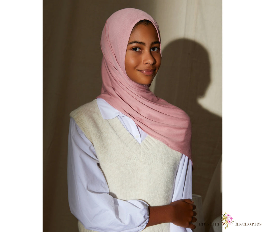 Kids' Effortless (Pre-Sewn) CAMEO ROSE Hijab Muslim Memories