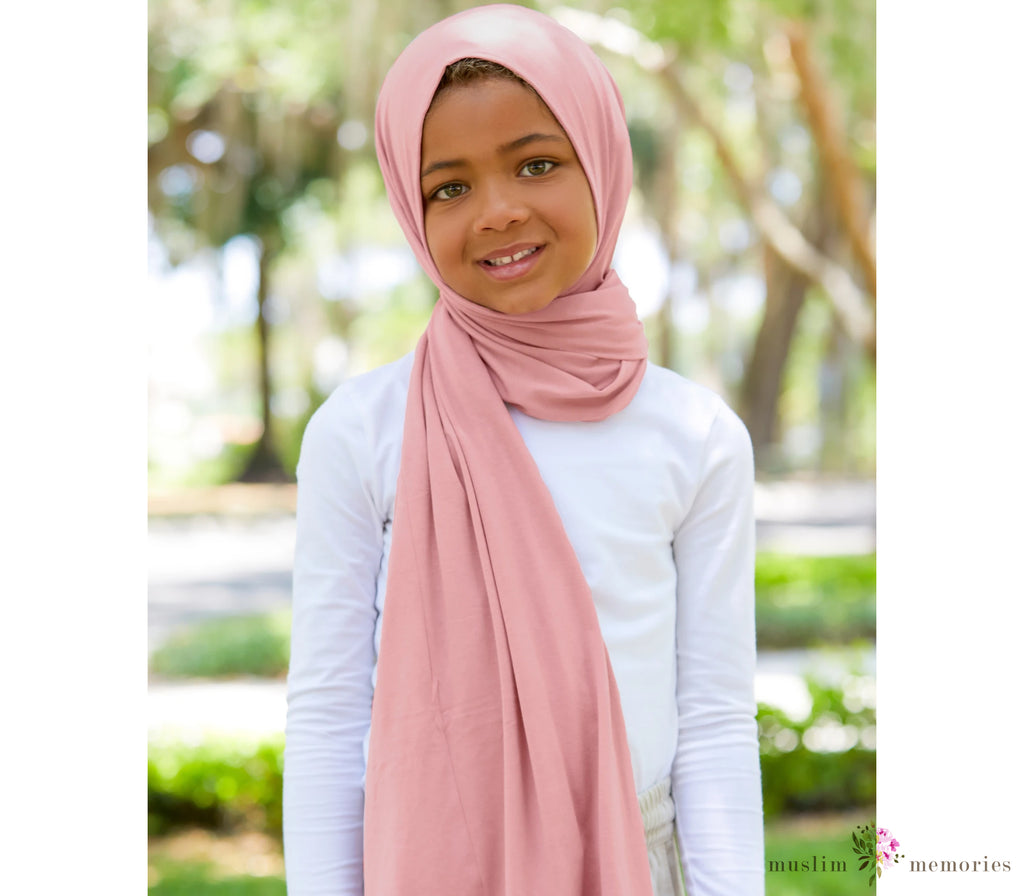 Kids' Effortless (Pre-Sewn) CAMEO ROSE Hijab Muslim Memories