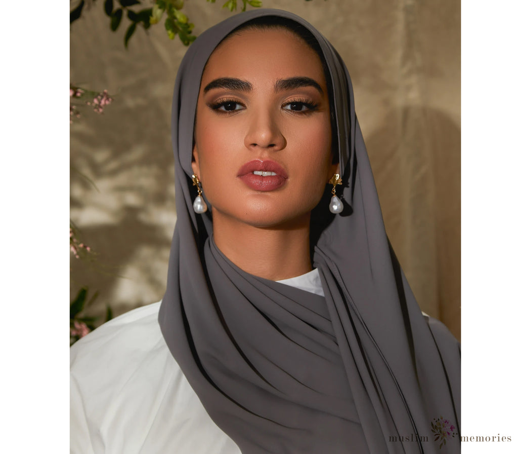 STONEWASH Premium Chiffon Hijab Muslim Memories