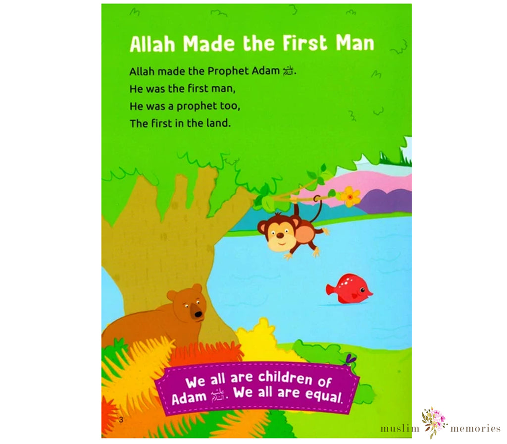Baby's First Quran Stories (Hardbound Board Book) Muslim Memories