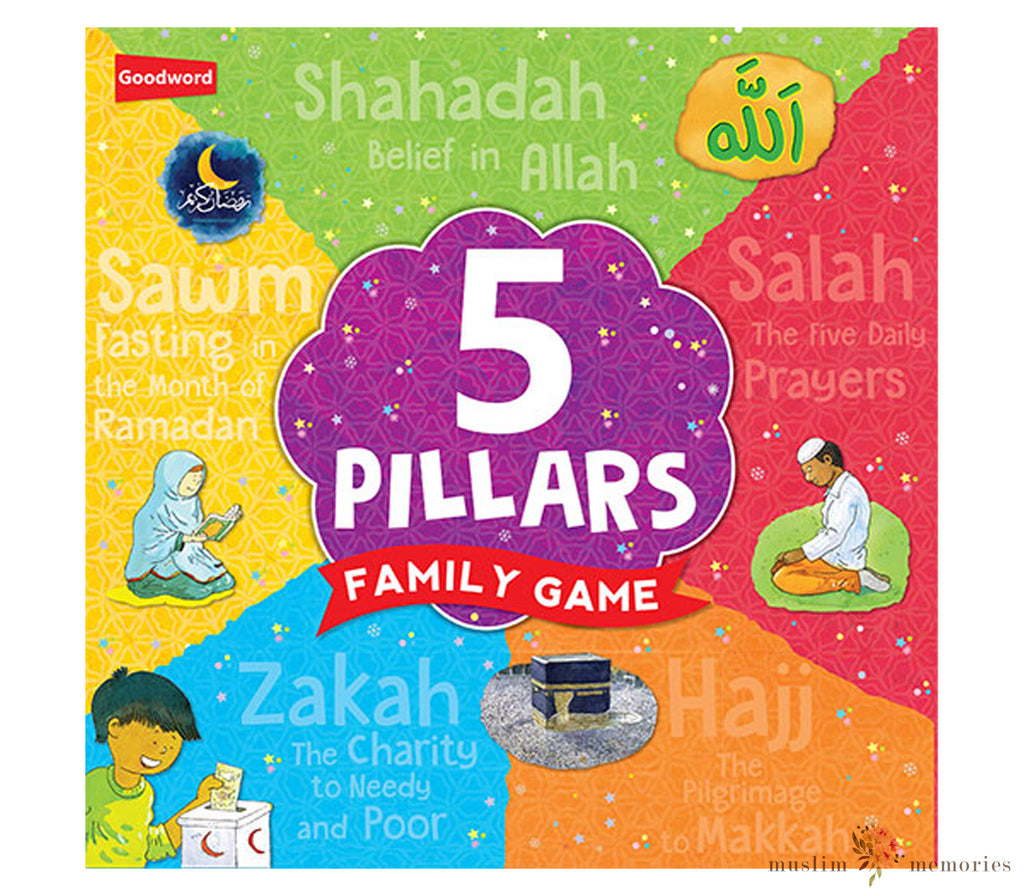 5 Pillars Family Game Ages 5+ GOODWORD