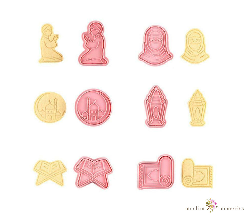 Islamic Cookie Cutters Set (Style 3) Muslim Memories