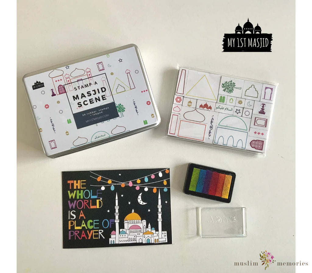 My1stMasjid: Stamp a Masjid Scene Muslim Memories