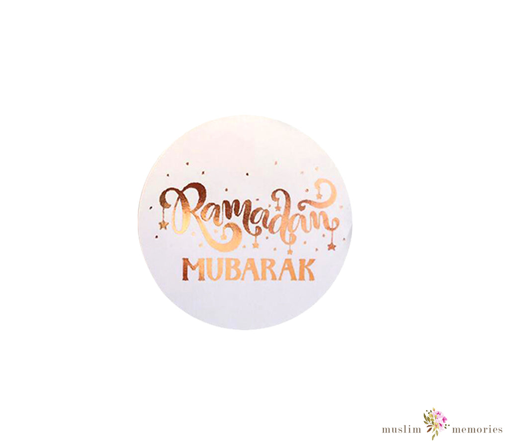Ramadan Rose Gold Stickers Muslim Memories