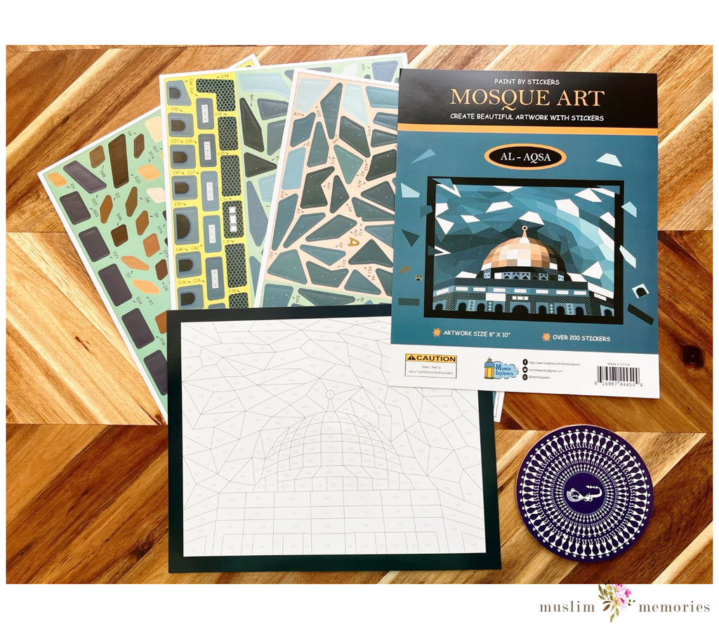 Al-Aqsa Sticker Activity Set Muslim Memories