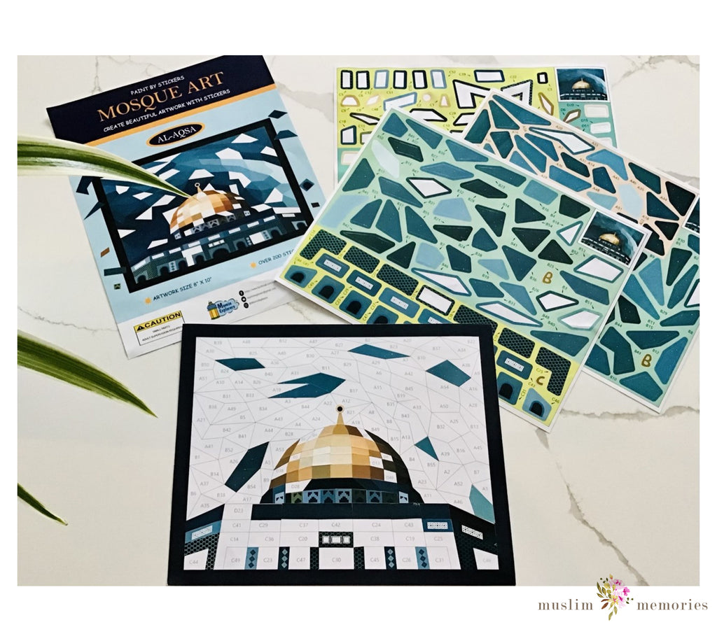 Al-Aqsa Sticker Activity Set Muslim Memories