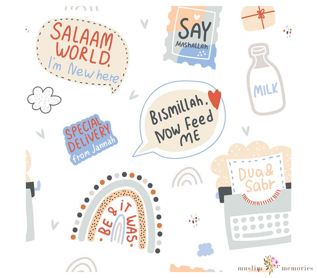Salaam Baby Blanket Muslim Memories
