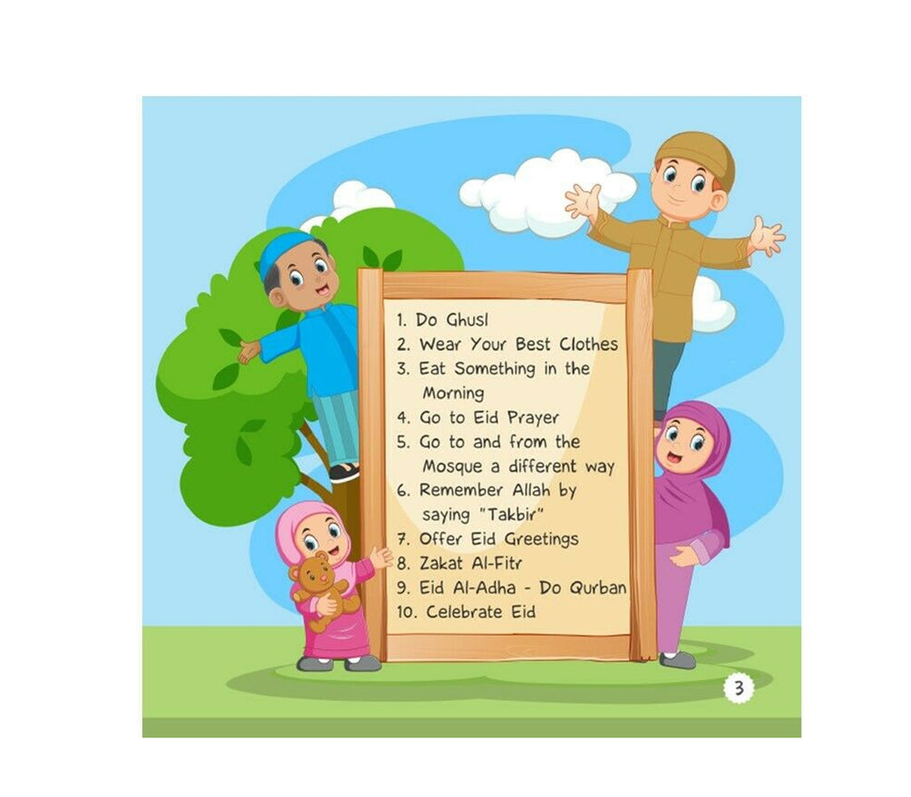 10 Sunnahs Of Eid Children's Book By Firhana Imam Muslim Memories