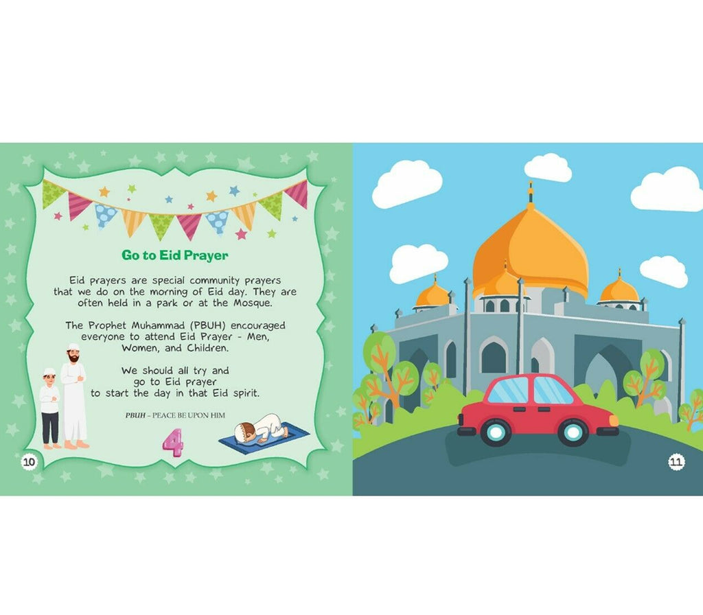 10 Sunnahs Of Eid Children's Book By Firhana Imam Muslim Memories
