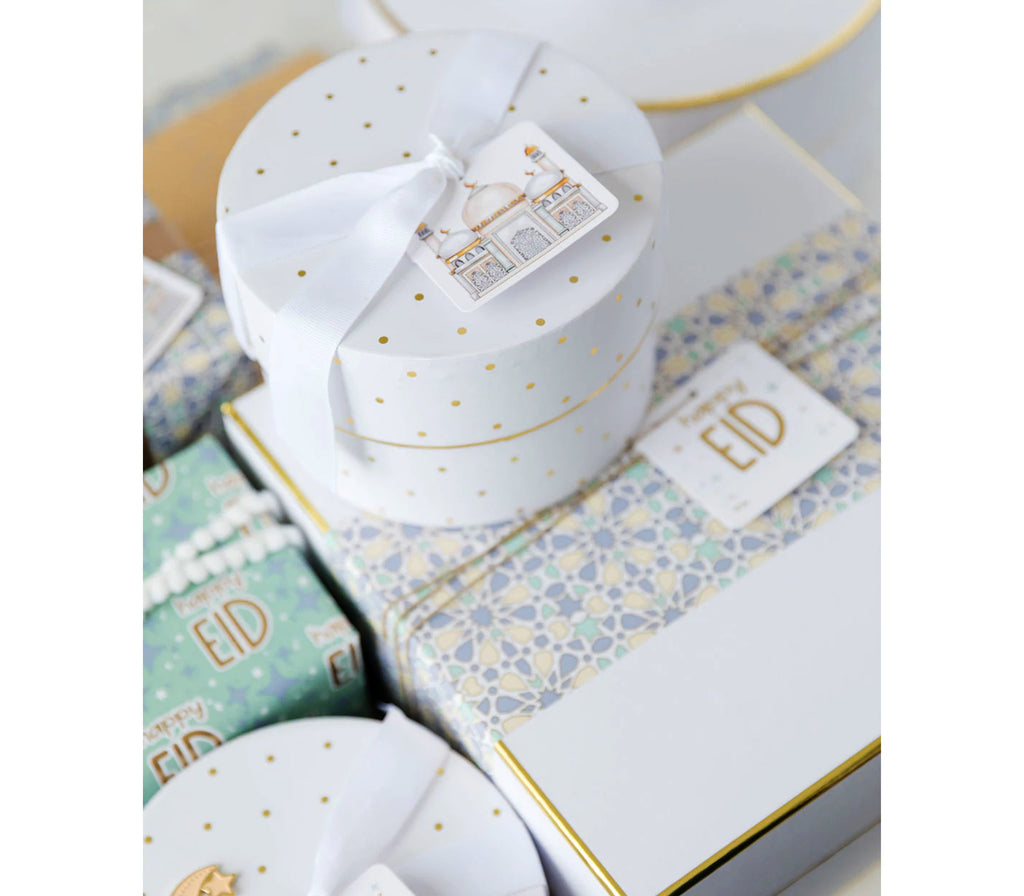 Happy Eid and Mosque Gift Tags Muslim Memories