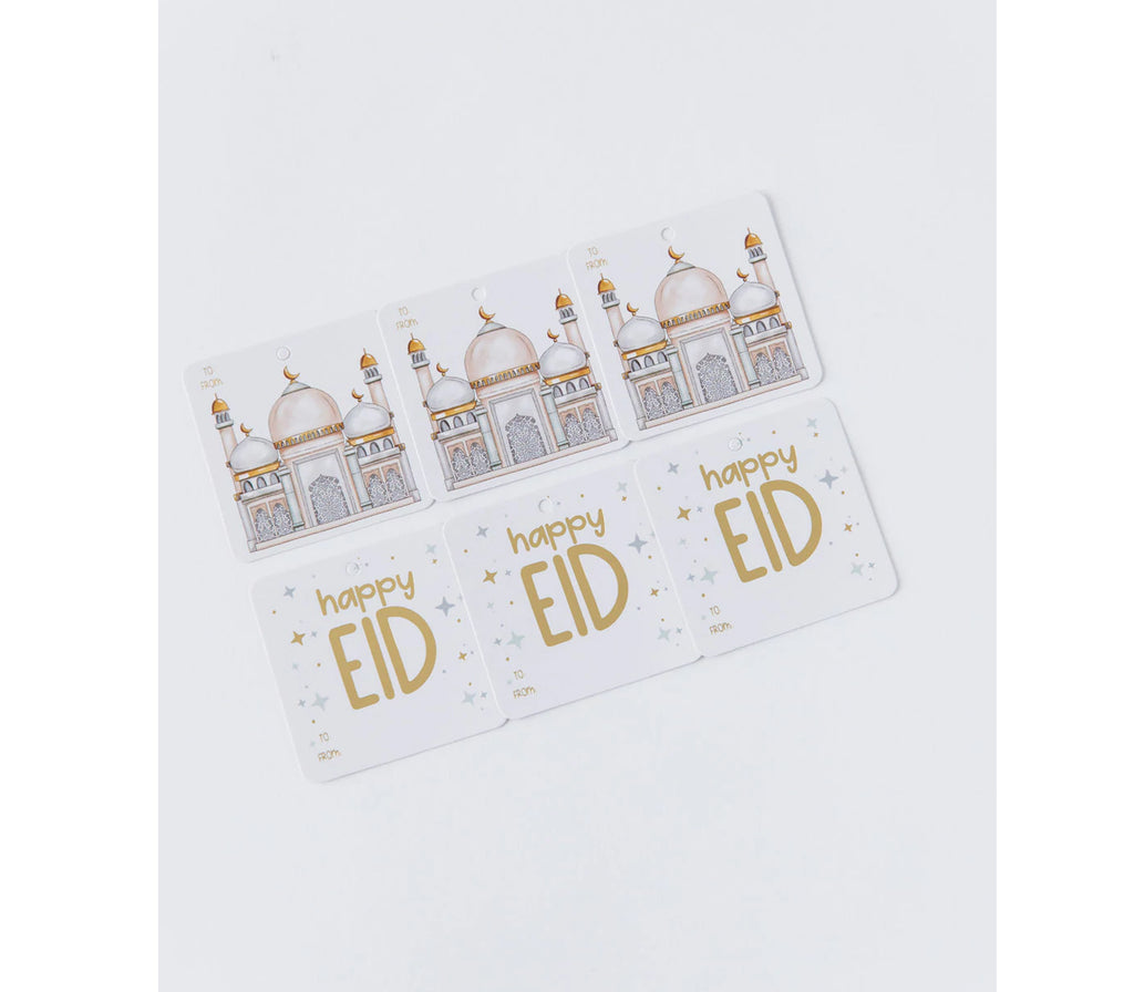 Happy Eid and Mosque Gift Tags Muslim Memories