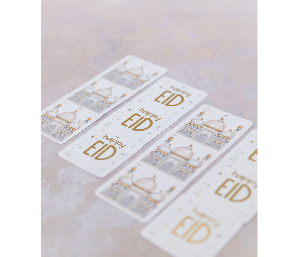 Happy Eid and Mosque Gift Tags Muslim Memories