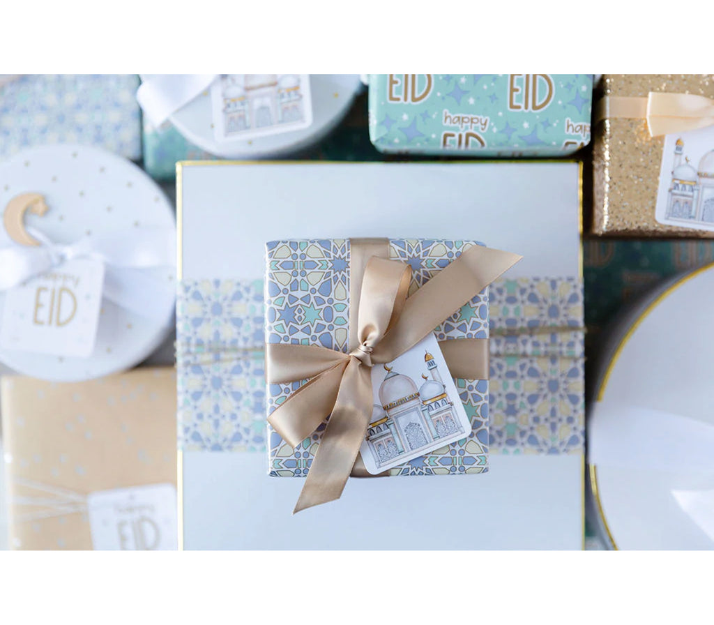 Happy Eid and Mosque Gift Tags Muslim Memories