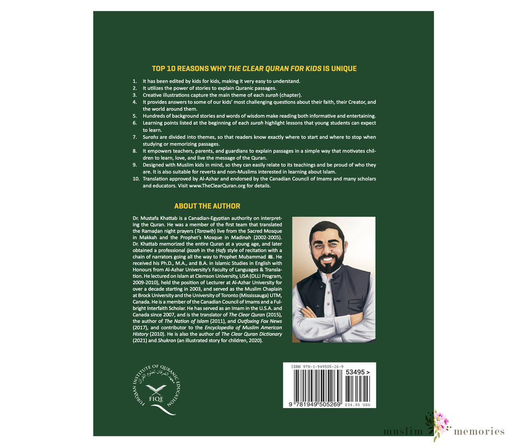 The Clear Quran Tafsir For Kids- Surahs 29-48 By Dr. Mustafa Khattab Muslim Memories