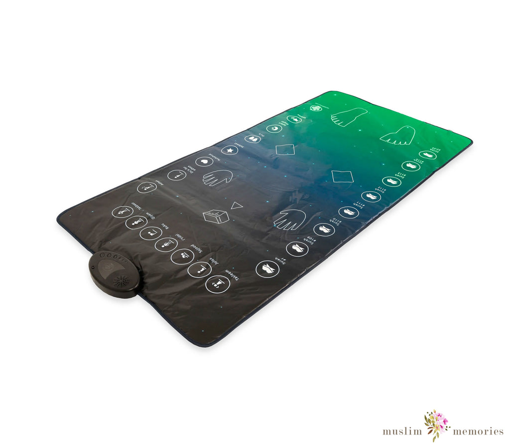 Interactive My Salah Prayer Mat Adult Version | Revert Adult Prayer Mat Muslim Memories