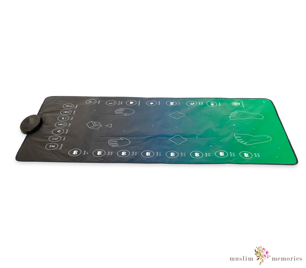 Interactive My Salah Prayer Mat Adult Version | Revert Adult Prayer Mat Muslim Memories