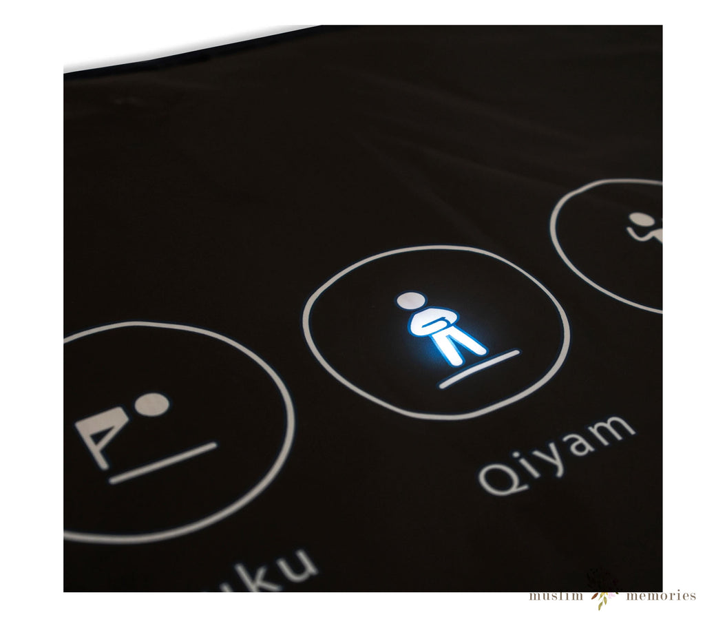 Interactive My Salah Prayer Mat Adult Version | Revert Adult Prayer Mat Muslim Memories