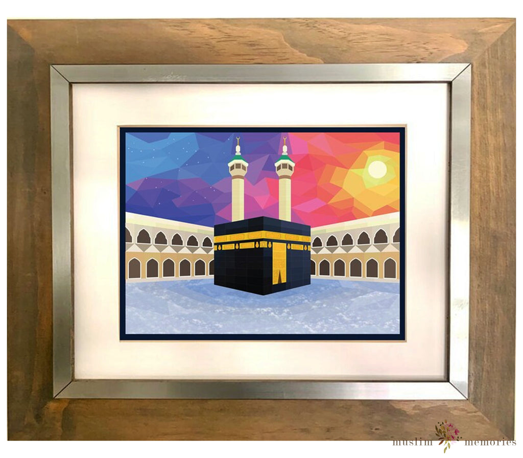 Mosque Art Series - Masjid Al-Haram Muslim Memories