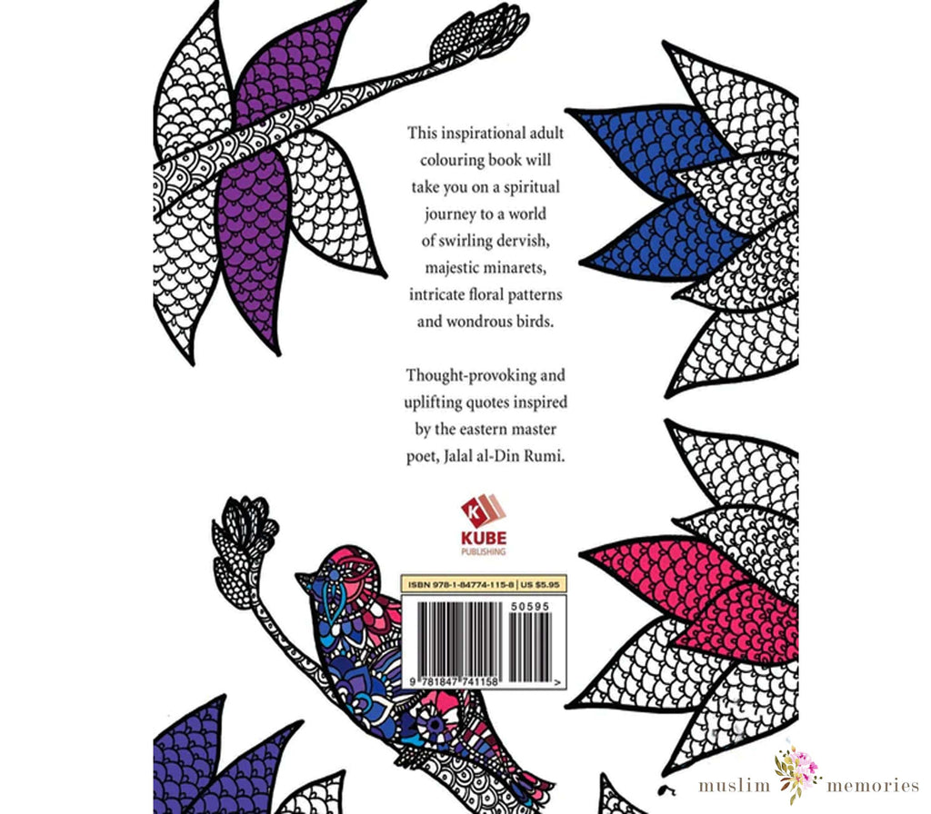 Vibrant Soul: Coloring Inspired by Rumi Kube publishing