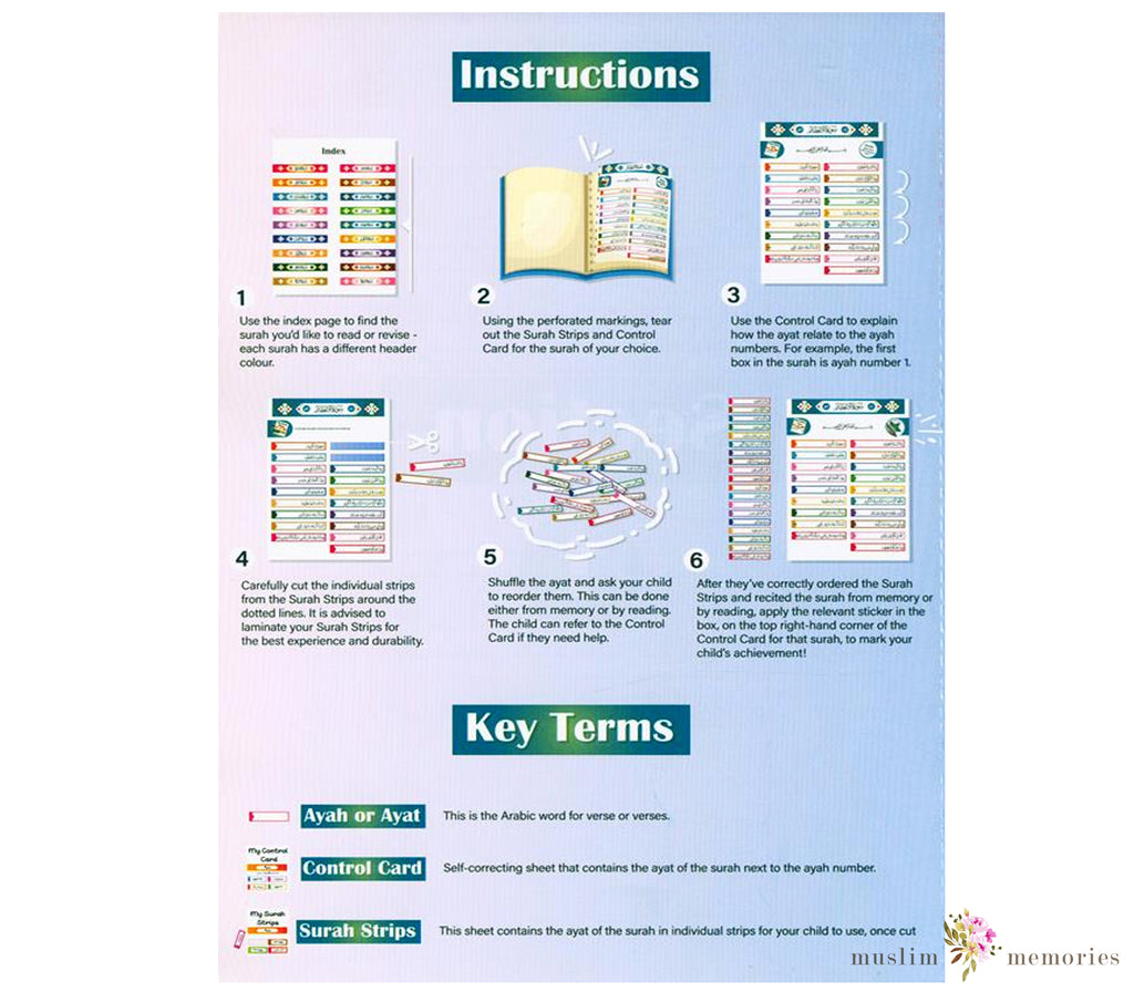 Surah Strips Juz Amma By Nadirah Bint Muhammad Muslim Memories