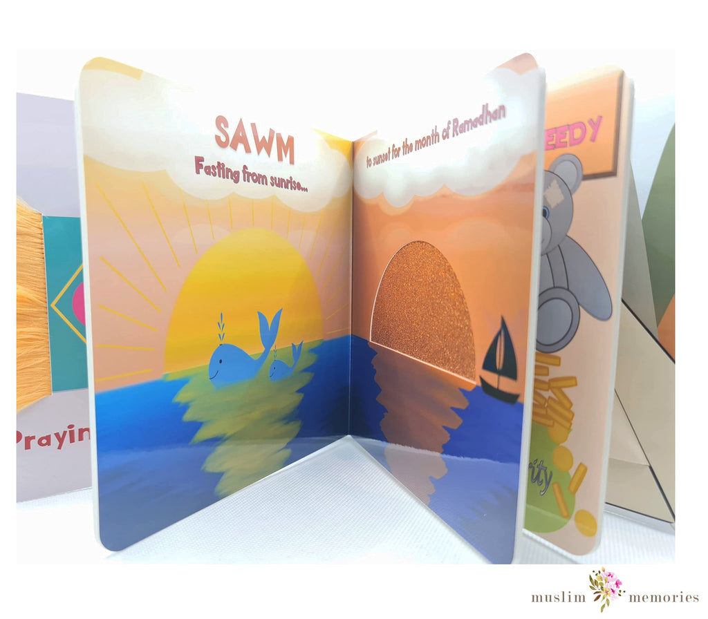 Sensory 5 Pillars of Islam | Board Book Rainbow Toy Shop