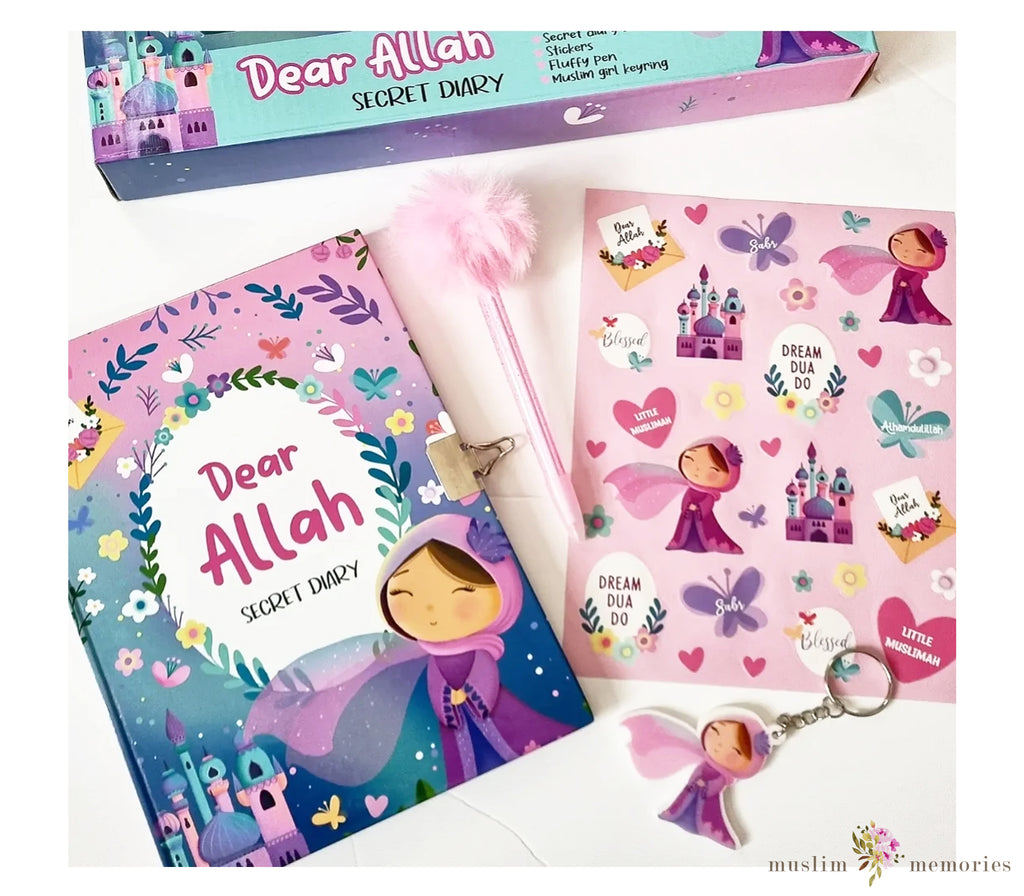 Dear-Allah-Secret-Diary-Set-Pink Imaan-Kidz