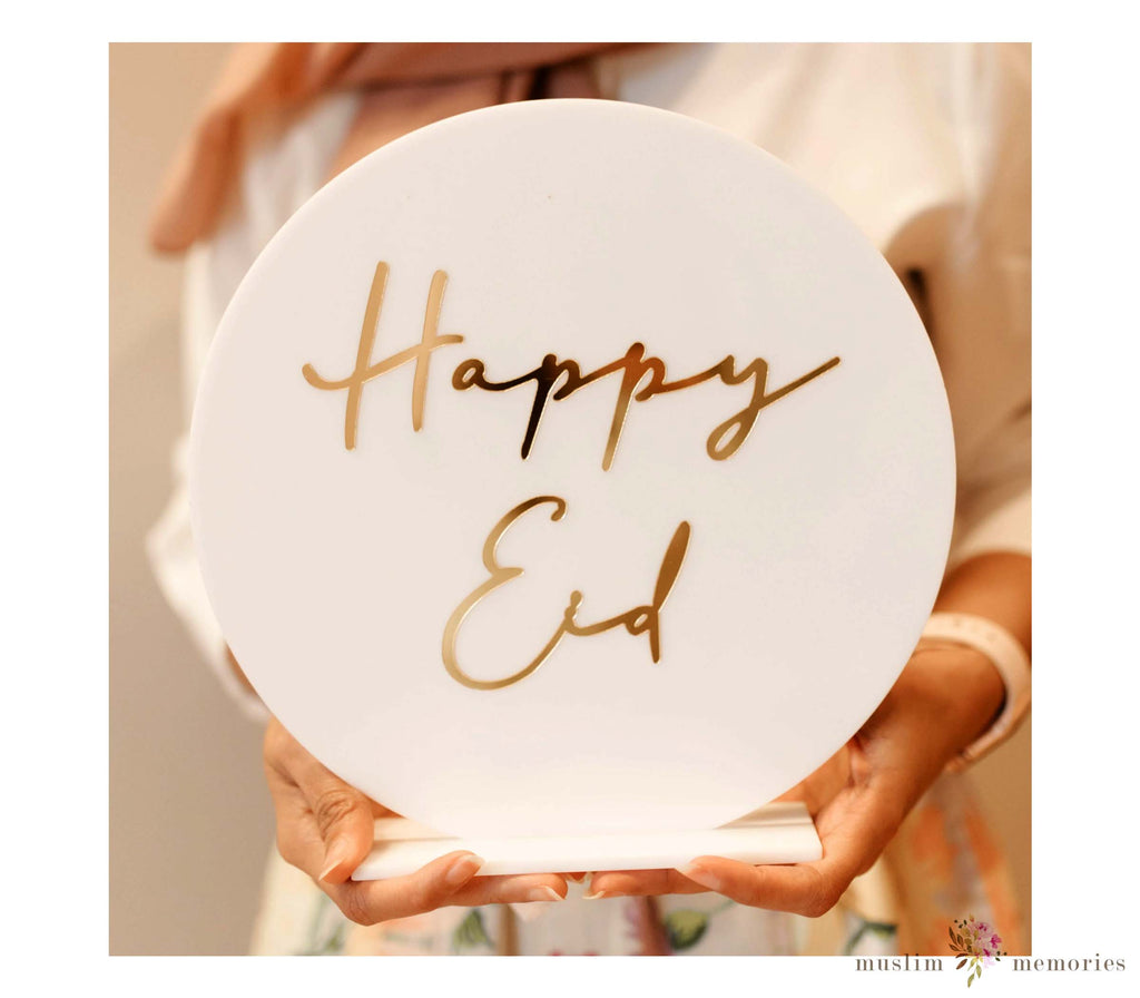 Eid Decoration Happy Eid Acrylic Stand Amasi Decor