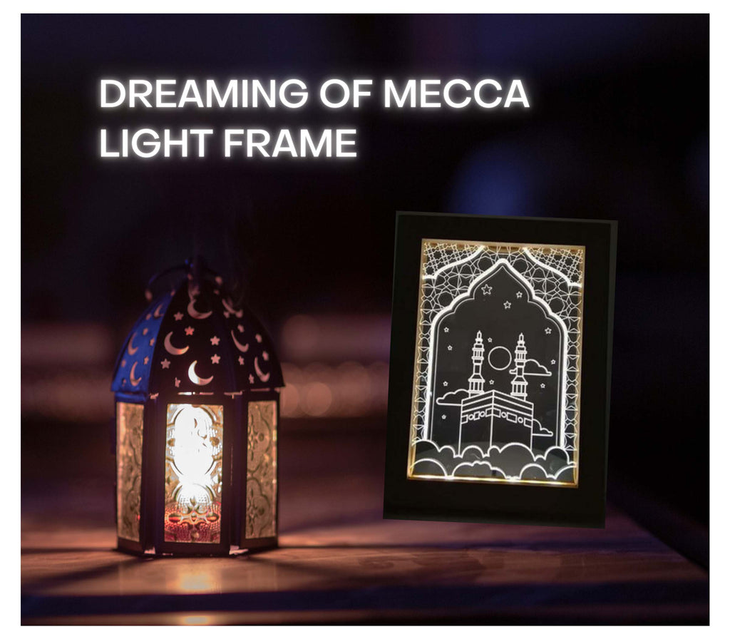 Dreaming of Mecca Light Frame Night Light LITTLE MECCA PRESS