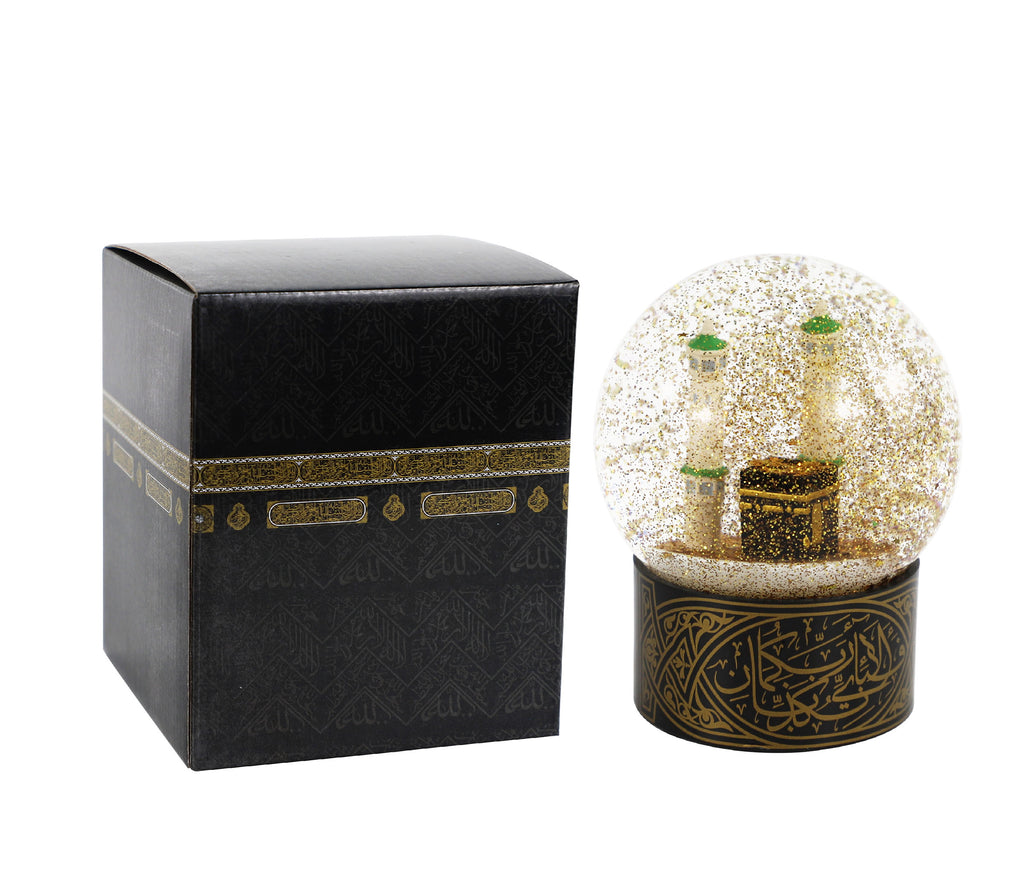 Kaaba Glitter Snow Globe LITTLE MECCA PRESS