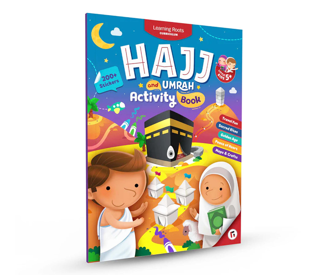 Hajj & Umrah Activity Book Age 5 and Up  By Learning Roots Learning Roots