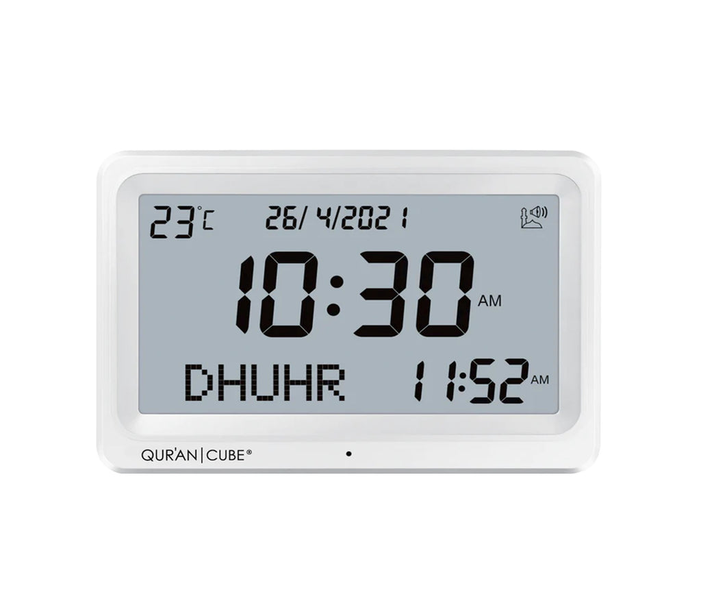 Adhan Clock Automatic Azan Times By Location Prayer Alarms Azaan Quran Cube