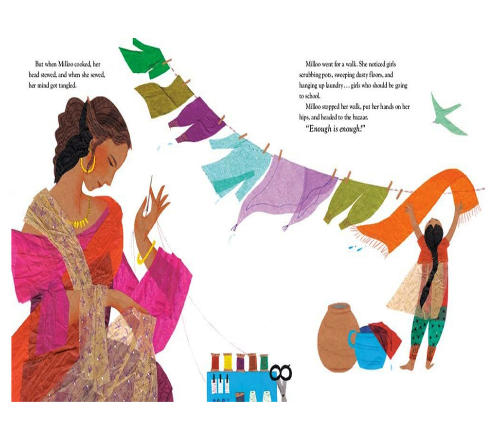 Milloo's Mind The Story of Maryam Faruqi Trailblazer for Women's Education By Reem Faruqi and Hoda Hadadi Harper Collins Publishers