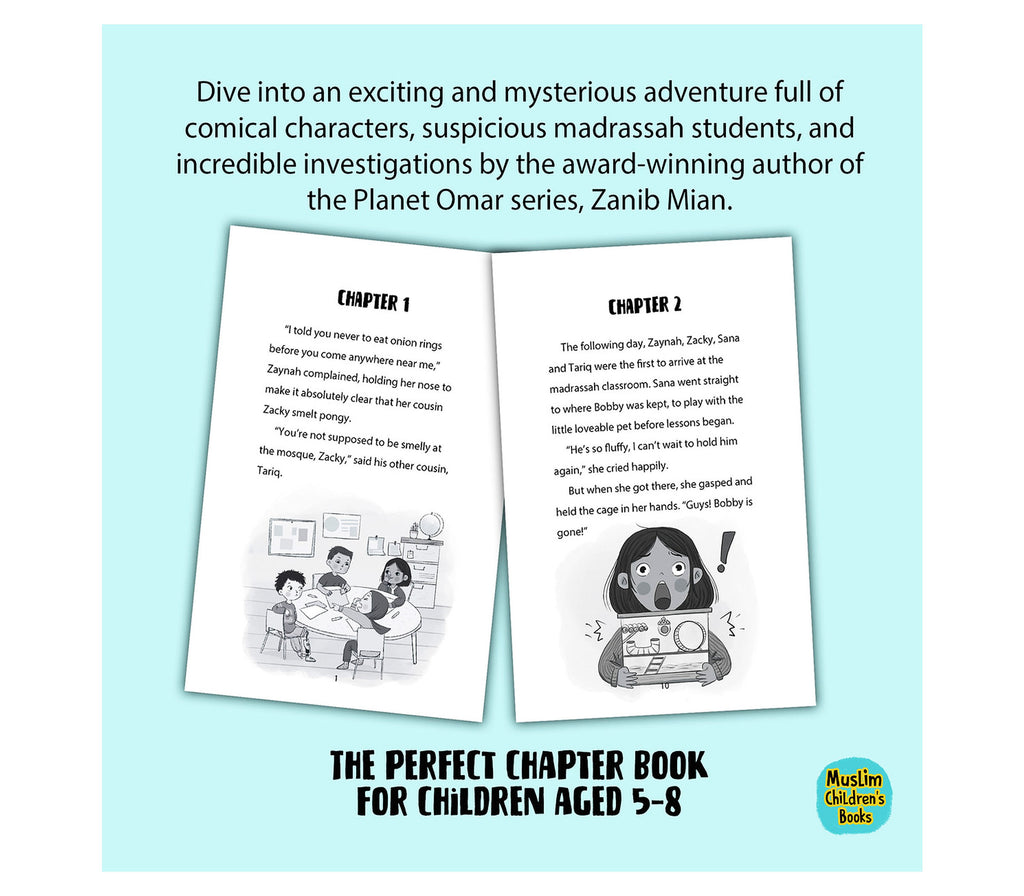 Madrassah Mysteries: The Case of the Great Gerbil Escape Muslim Children's Book