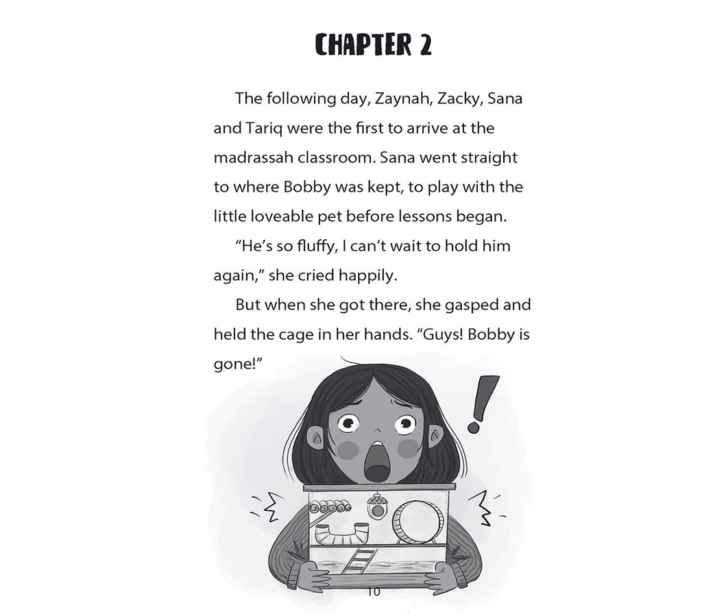 Madrassah Mysteries: The Case of the Great Gerbil Escape Muslim Children's Book