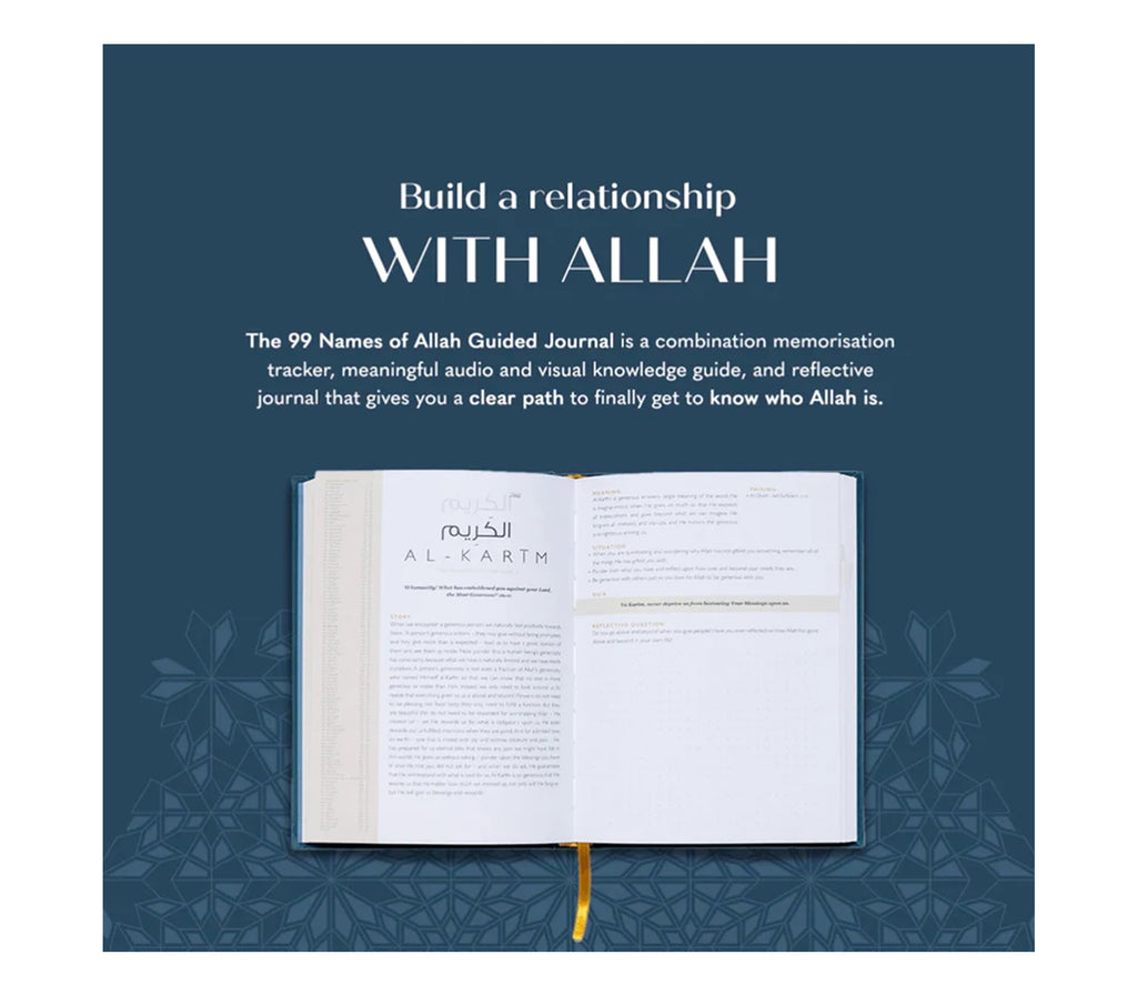99 Names of Allah Guided Journal Muslim Memories