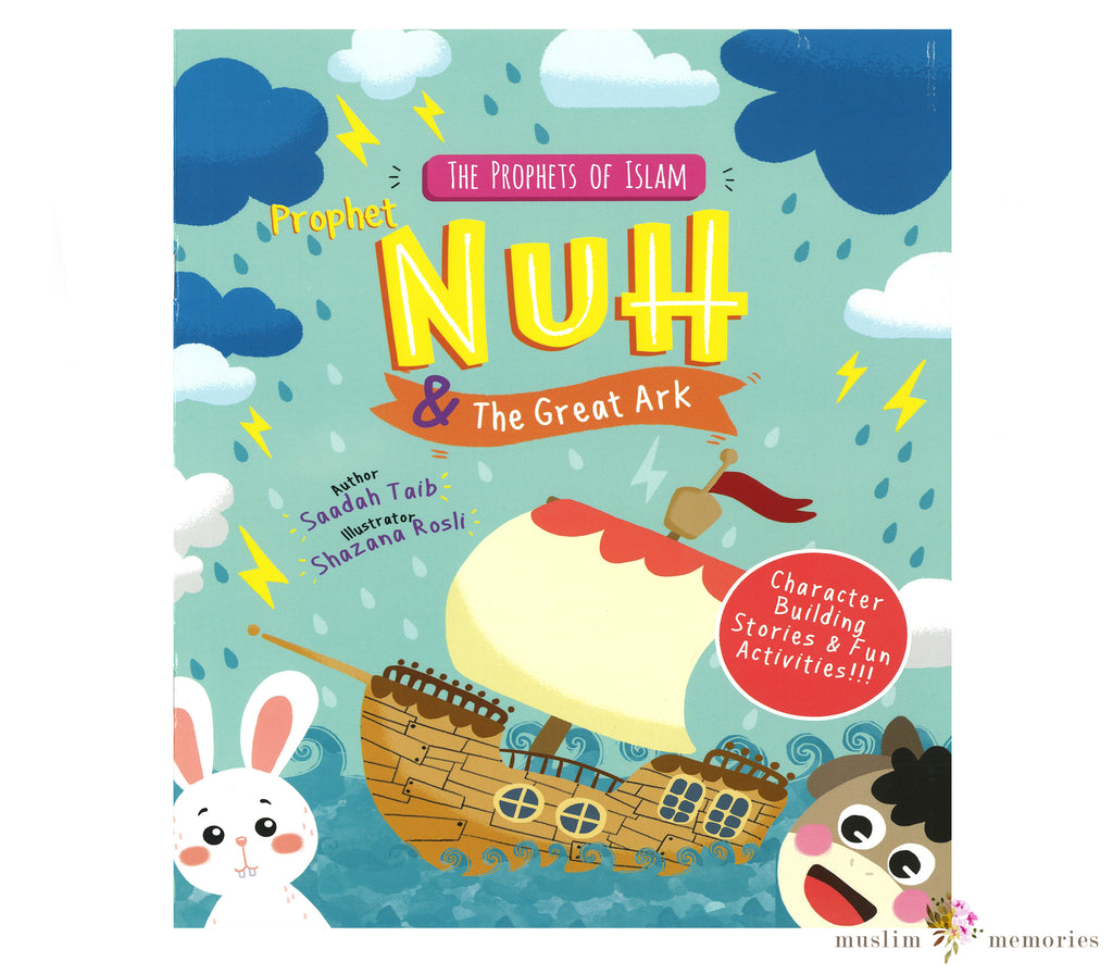 Prophet Nuh & The Great Ark Activity Book By Saadah Taib Muslim Memories