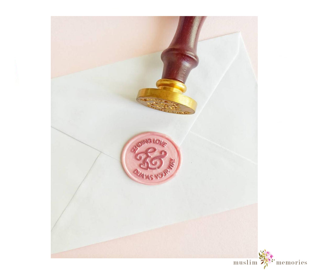 Islamic Stationary Kit Wax Seal Stamp, Sealing Stamp for Ramadan Eid gifts, Greeting cards and Envelop Muslim Memories