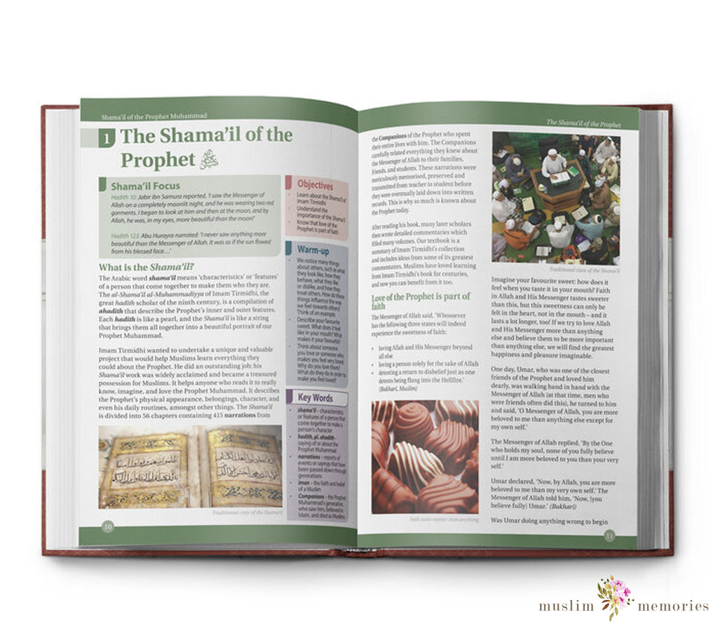 Youth Study Book: Shama'il of the Prophet Muhammad Muslim Memories