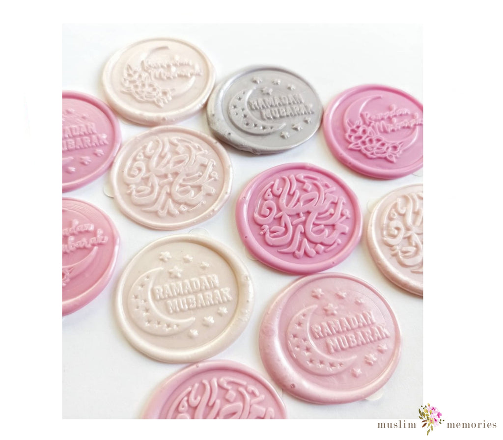 Islamic Stationary Kit Wax Seal Stamp, Sealing Stamp for Ramadan Eid gifts, Greeting cards and Envelop Muslim Memories