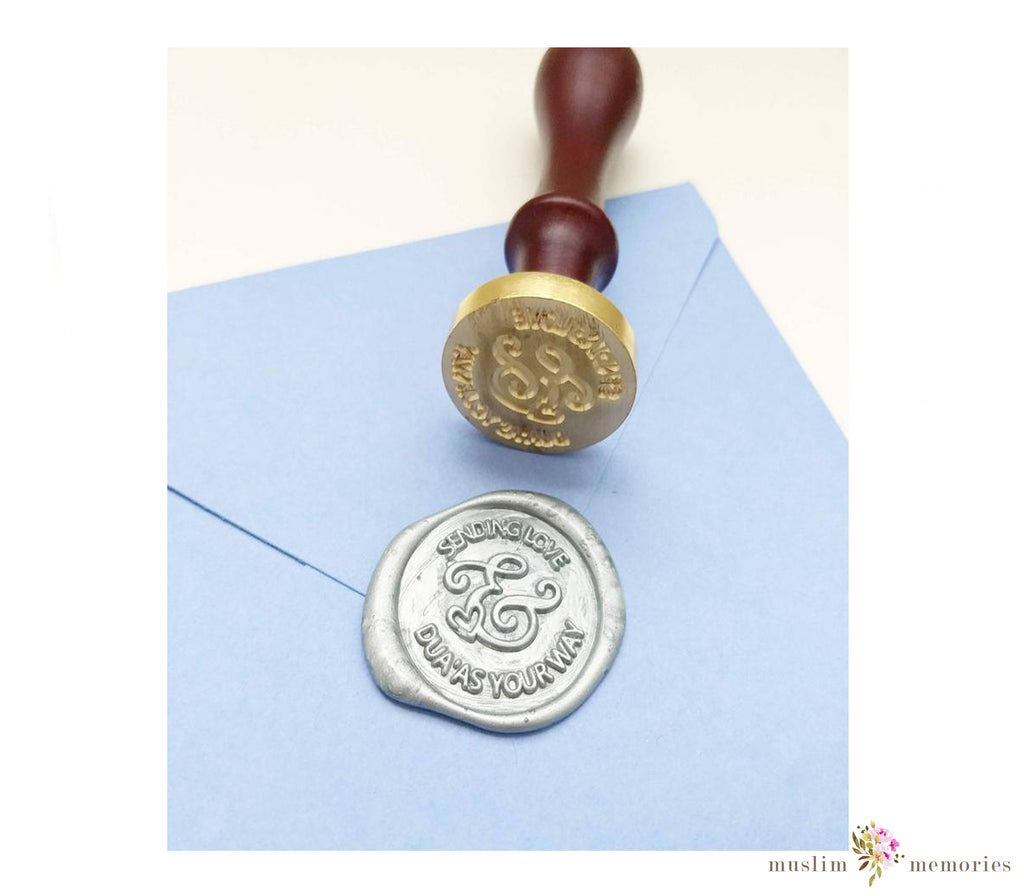 Islamic Stationary Kit Wax Seal Stamp, Sealing Stamp for Ramadan Eid gifts, Greeting cards and Envelop Muslim Memories