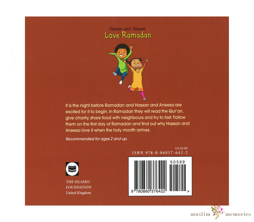 Hassan and Aneesa Love Ramadan By Yasmeen Rahim Muslim Memories