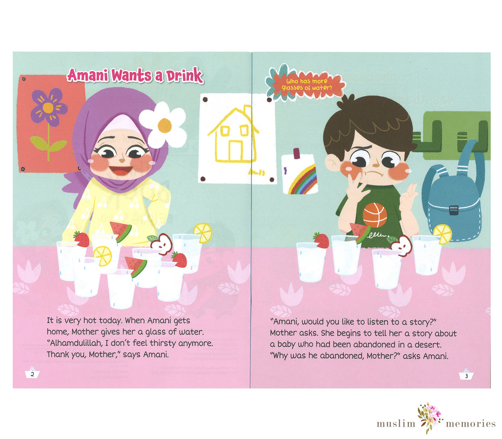 Prophet Ismail & The Zam-Zam Well Activity Book By Saadah Taib Muslim Memories
