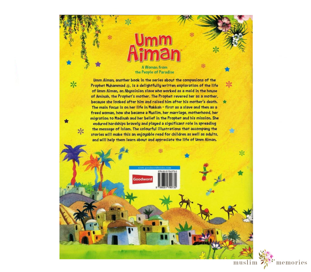 Umm Aiman, A Women From The People of Paradise By Saniyasnain Khan Muslim Memories