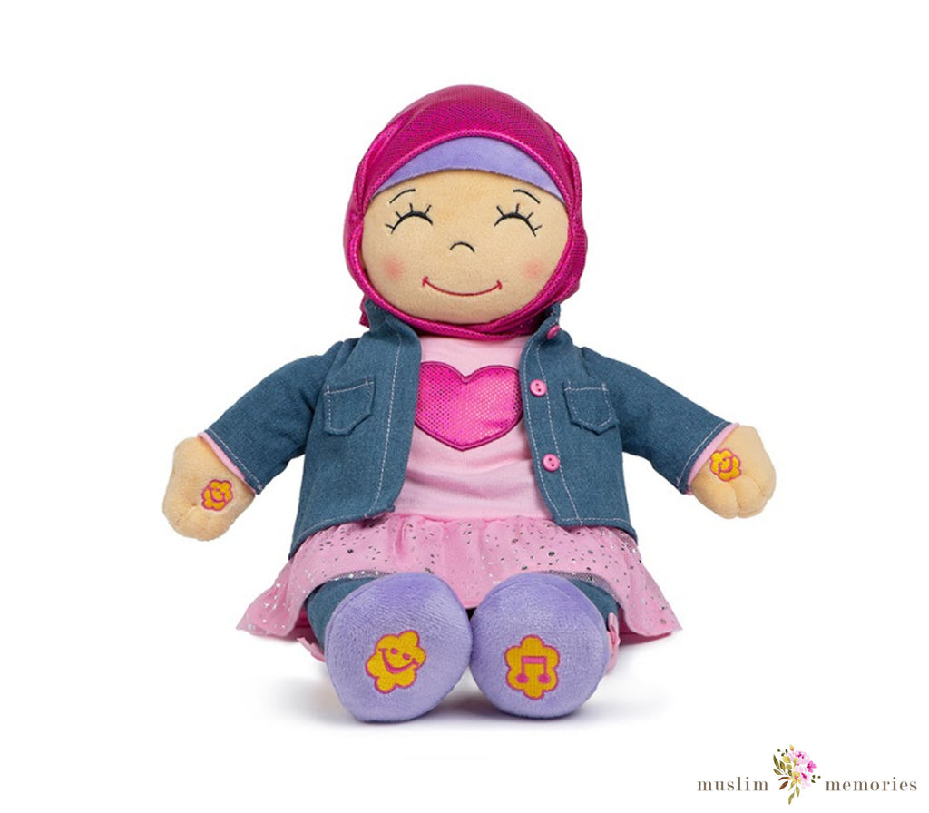 Islamic Doll Toy Aamina Talking Doll Listen & Learn with Aamina! Desi Doll Company