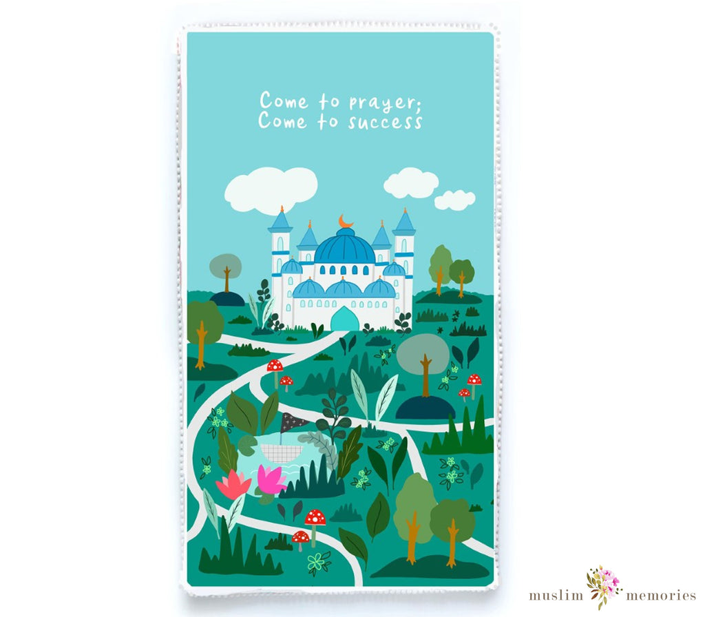 Boys Prayer Mat: Blue Mosque Muslim Memories