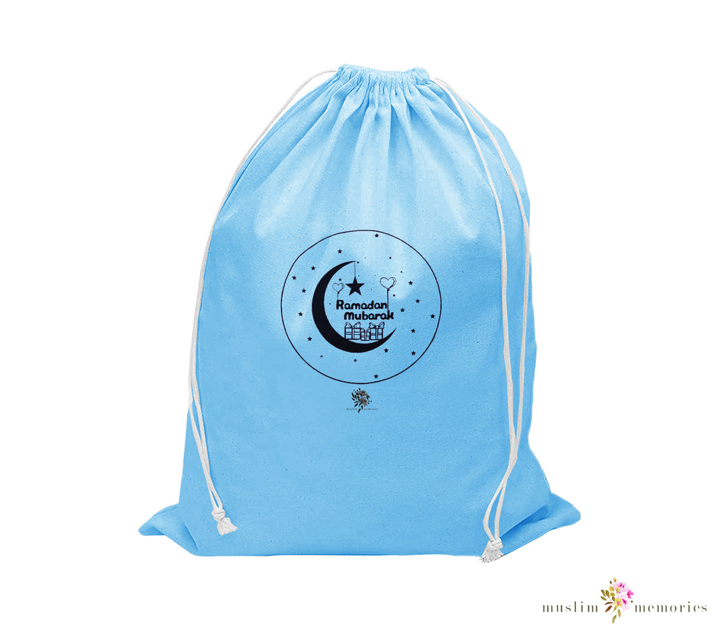 Ramadan Mubarak Cloth Gift Bag Muslim Memories