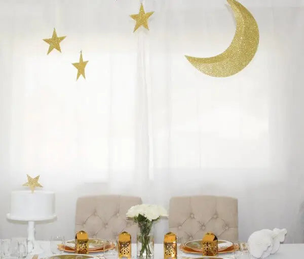 Crescent and Star 3D Muslim Memories
