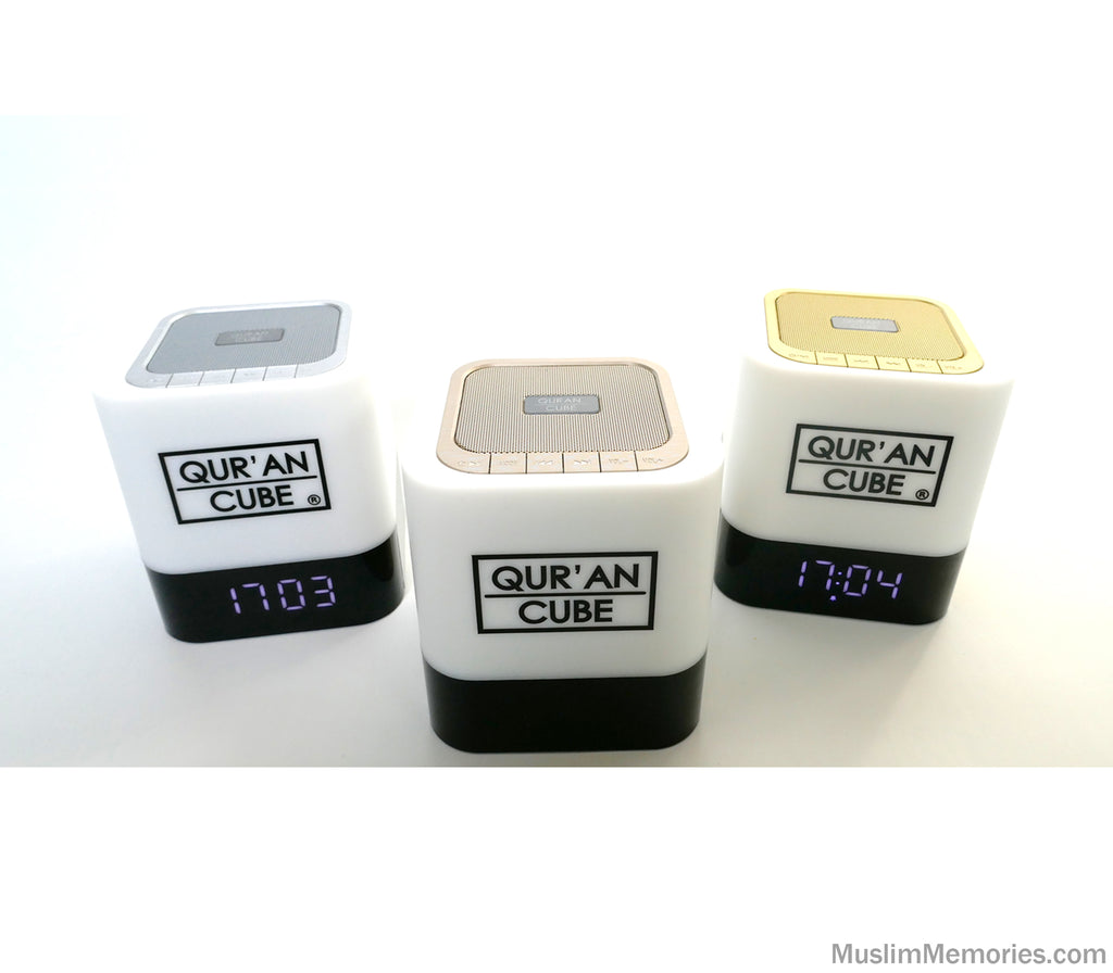 Quran Speaker Cube LED Light with Bluetooth Quran Cube